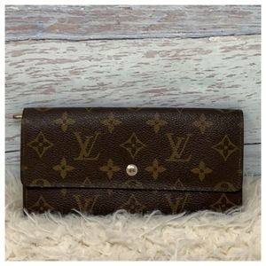 Authentic Louis Vuitton Monogram Long Wallet